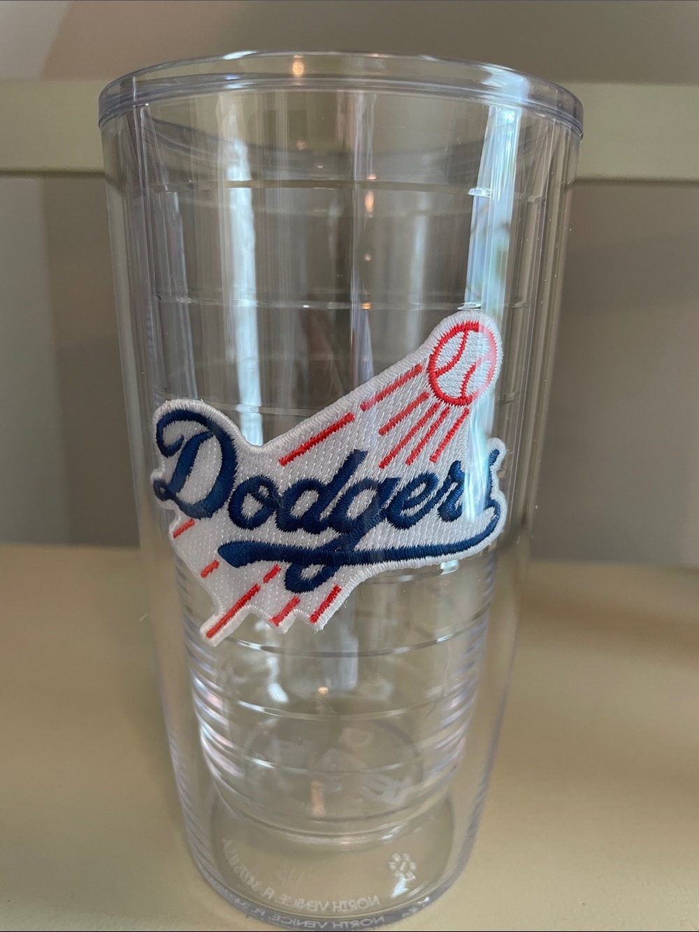 Tervis Tumbler Los Angeles Dodgers Clear Tumbler - Blue & Red Logo 16 oz NEW